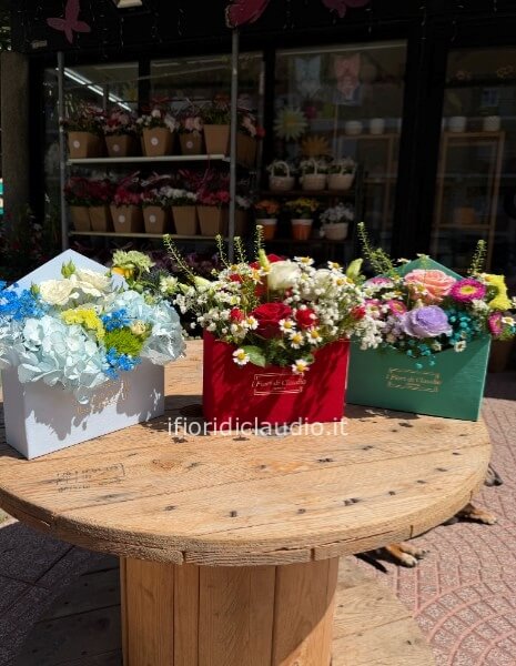 Flower Letter In velluto 